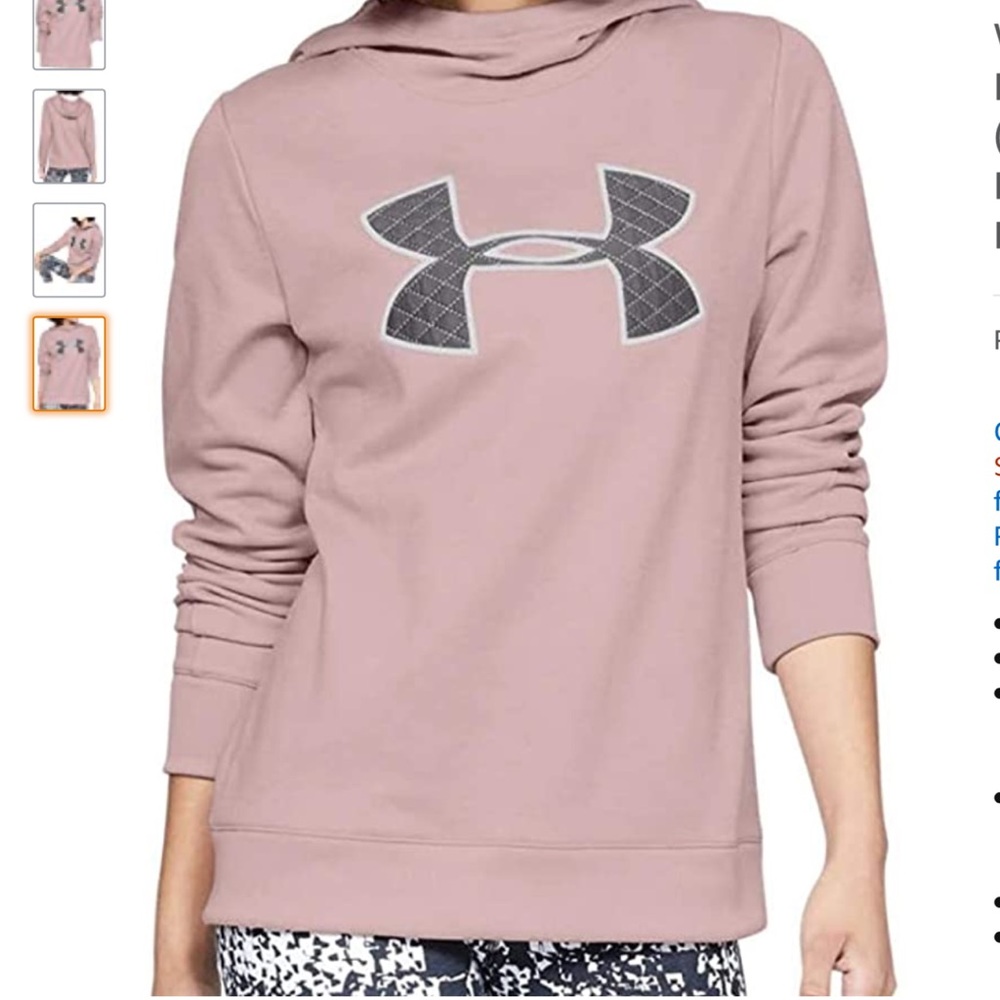 Like New Women’s Under Armour Hooded Sweatshirt